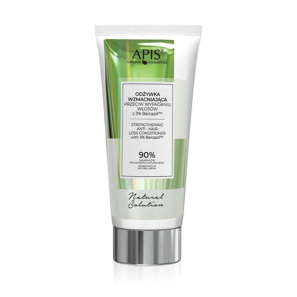 APIS NATURAL SOLUTION, Kräftigende Haarspülung gegen Haarausfall mit 3% Baicapil 200 ml