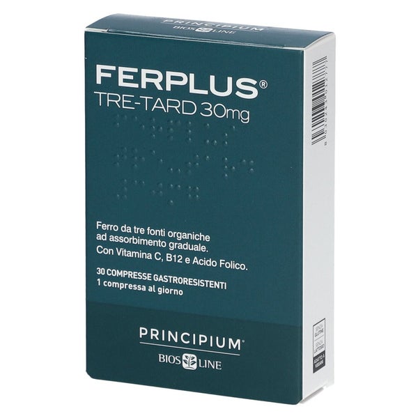Principium Ferplus Tre-Tard magensaftresistente Tabletten 30 St