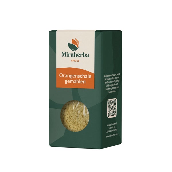 Miraherba Bio Orangenschale gemahlen 50 g