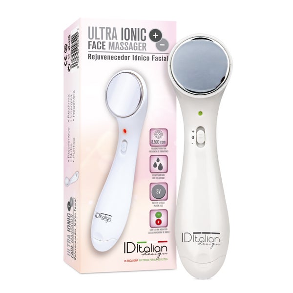ITALIAN DESIGN AUSRÜSTUNG Anti-Falten Massagegerät Ion-Befreiend + & -