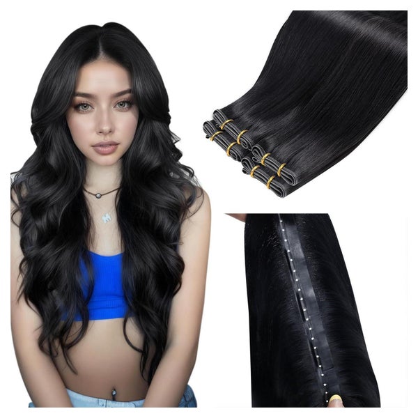 Extensions Echthaar Tressen Weft 50cm 50cm-100G 1.1-butterfl 1 St