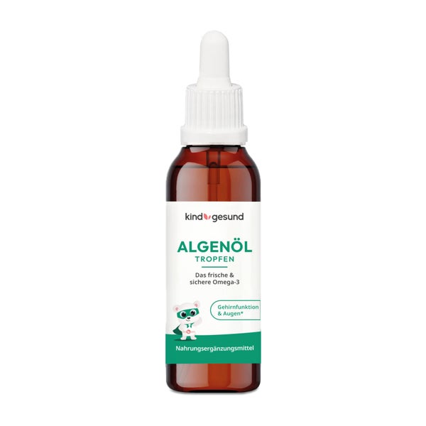 Kindgesund Algenöl Tropfen Dha Und Epa Reich 50 ml