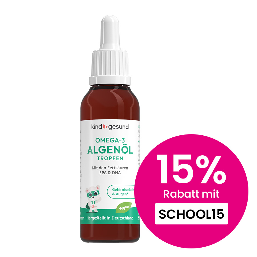 Kindgesund Algenöl Tropfen Dha Und Epa Reich 50 ml