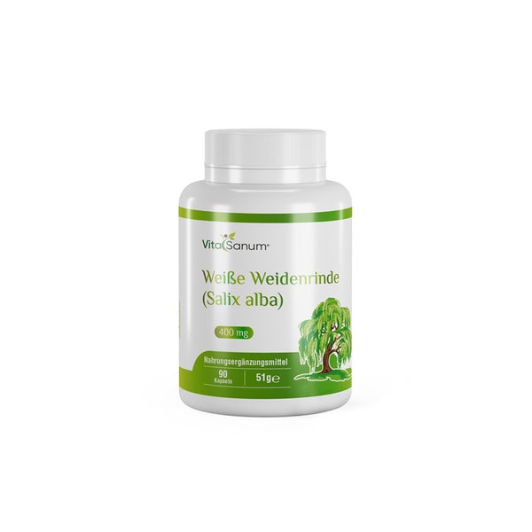 VitaSanum® - Weiße Weidenrinde (Salix alba) 400 mg 90 Kapsel  St