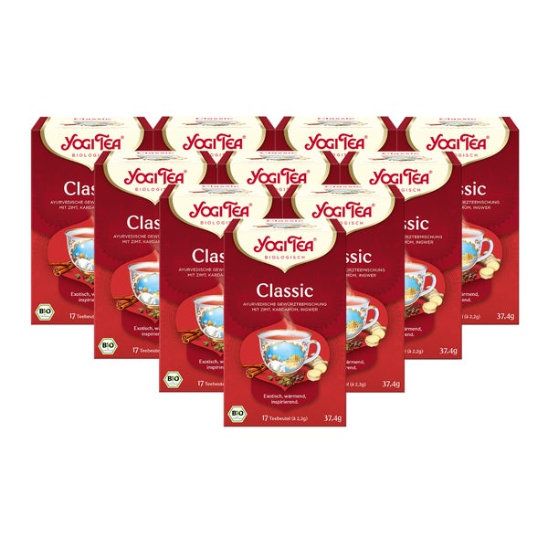 Yogi Tea - Classic Chai Bio Gewürztee | 10 x 37,4g 10x17 St