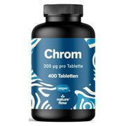 Chrom Picolinat 200 mcg - 400 Tabletten - Nature Flow 400 St