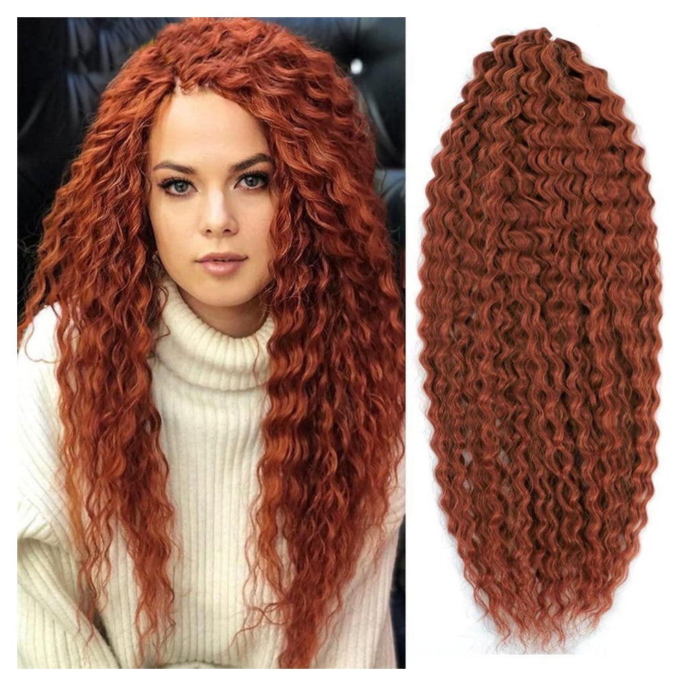 Haarverlängerungen Crochet Water Wave Twist Butterfly Locs 3 1 St