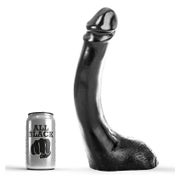 All Black - Realistischer schwarzer Dildo