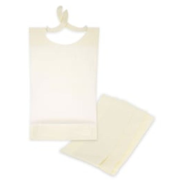 Meditrade Schutzservietten, 38 x 68 cm, mit Auffangtasche - Packung = 100 Stück 100 St
