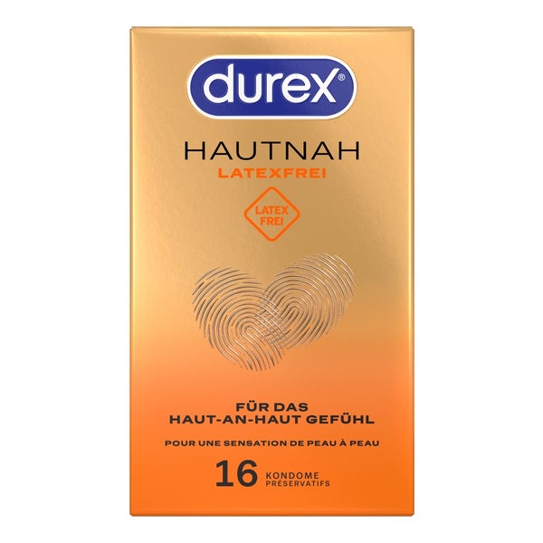 Durex - Kondome Hautnah Latexfrei 16 St