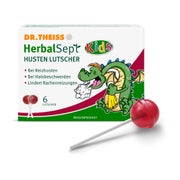 Dr. Theiss HerbalSept Husten Lutscher Kids 6 St