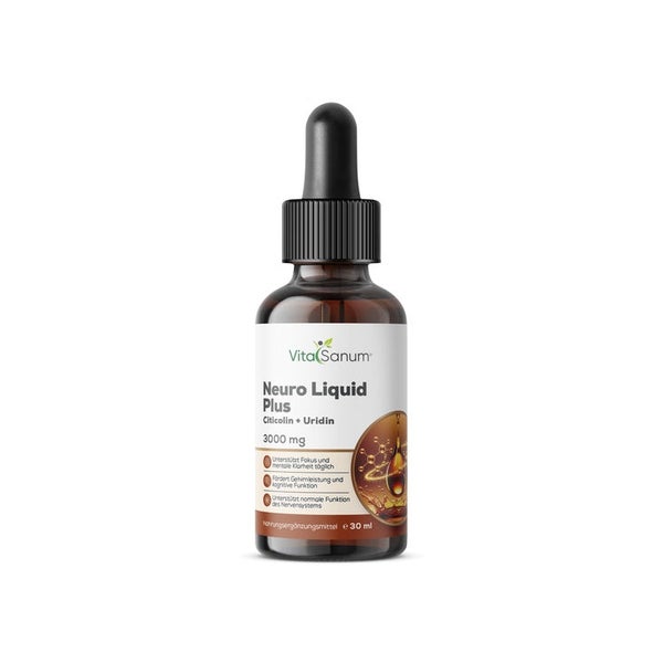VitaSanum® Neuro Liquid Plus – Citicolin 100 mg + Uridin 20 ml