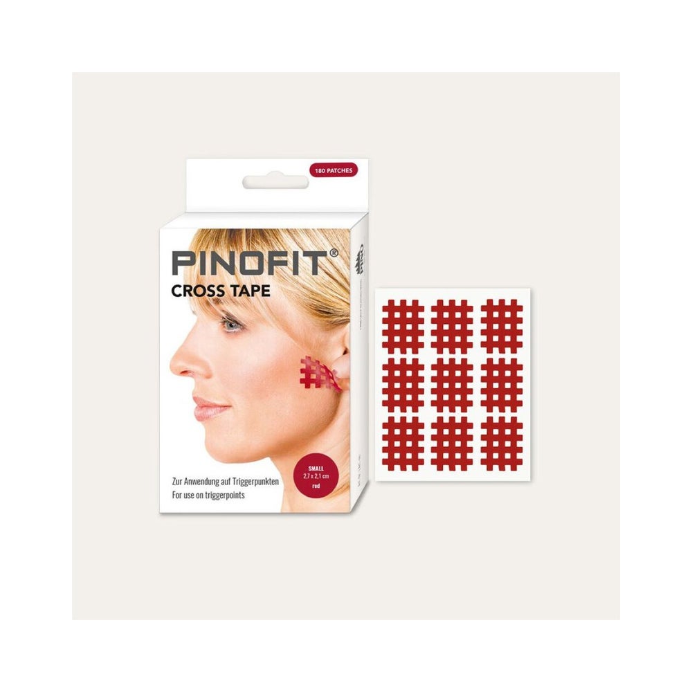 Pinofit Crosstape Gittertape Small Rot 2,7 cm x 2,1 cm 180 Stück 180 St