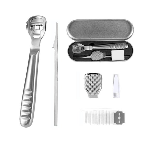 Professionelles Pediküre Set Hornhautentferner Edelstahl Fuß 1 St