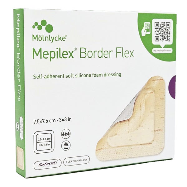 Mepilex Border Flex Schaumverb.haft.7,5x 5 St