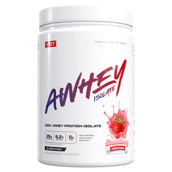 VAST AWHEY Isolate (900g) Strawberry Milkshake
