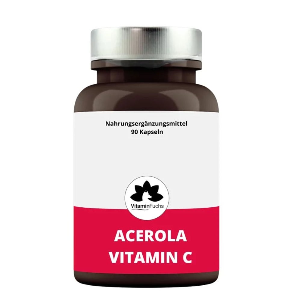 Acerola Vitamin C Kapseln - natürliches Vitamin C 120 St