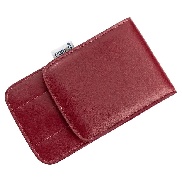 Etui "Svea" echtes Leder rot leer 1 St