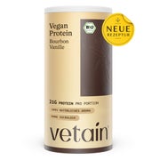 Produktabbildung: VETAIN Proteinpulver Vegan - Vanille - 21g Eiweiß - 100% Bio 540 g