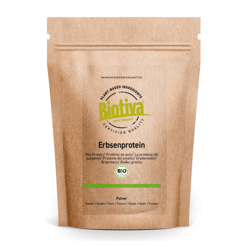 Biotiva Erbsenprotein Pulver Bio 400 g