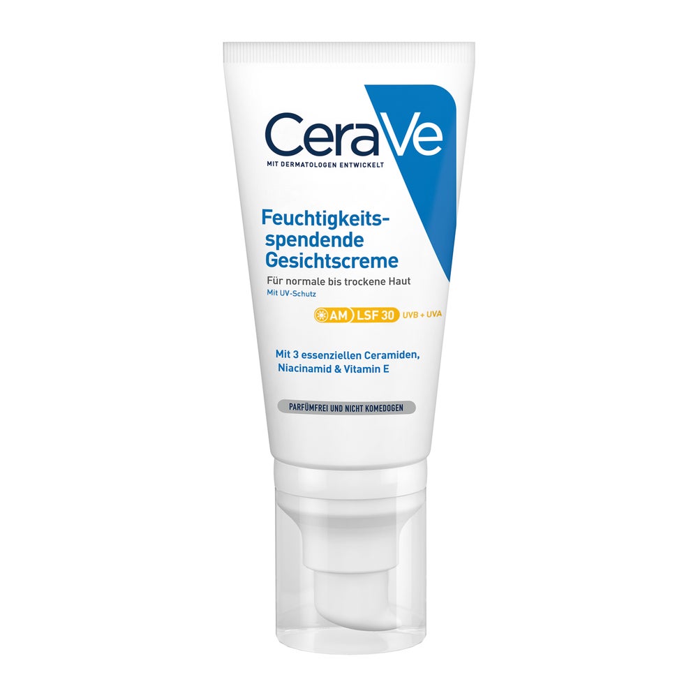 CeraVe Feuchtigkeitsspendende Gesichtscreme LSF 30 52 ml