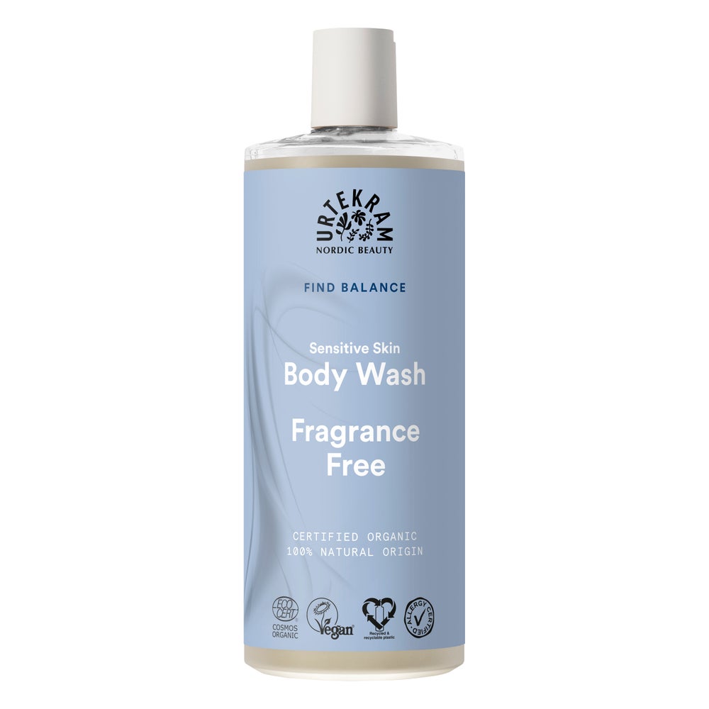 Urtekram Fragrance Free Body Wash 500 ml
