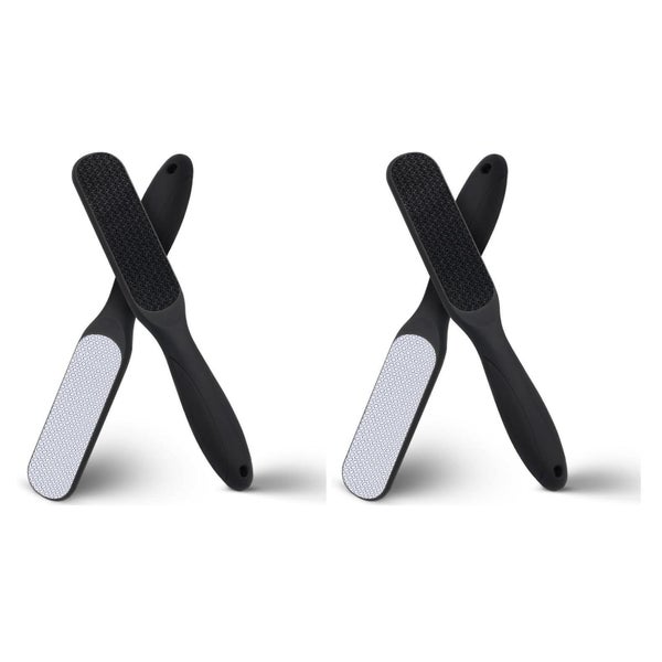 LOPHE Hornhautfeile Nano Glas 2 in 1 mit Langgriff, Professionelle Pediküre