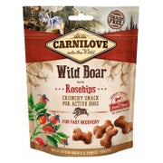 CARNILOVE Crunchy snacks Knusprige Leckerbissen mit Wildschwein und Hagebutte 0,2 kg