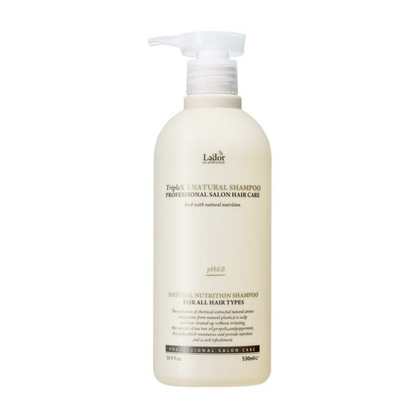 LADOR | TripleX3 Natural Shampoo - 530 ml 530 ml