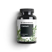 Produktabbildung: Calcium Tabletten – 800 mg Kalzium aus Calciumcarbonat pro Tagesdosis – 180 Tabletten für 3 Monate – vegan, hochdosiert, ohne unerwünschte Zusätze – in Deutschland produziert & laborgeprüft 180 St