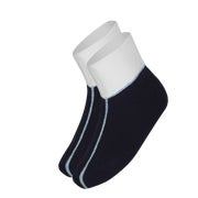 wobera ANGORA Fußwärmer 75% Angora (Gr. 38-42, marine) 1 Set