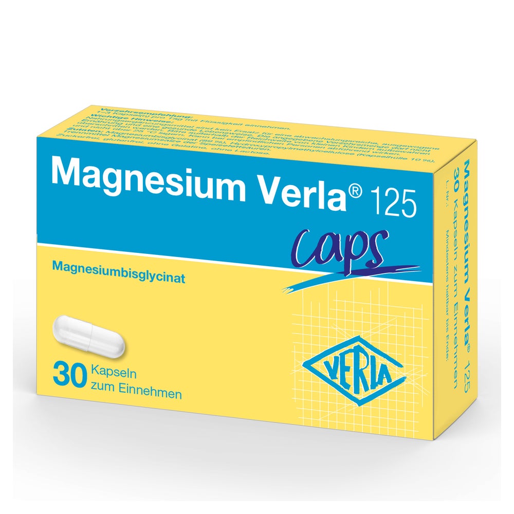 Magnesium Verla 125 Caps 30 St
