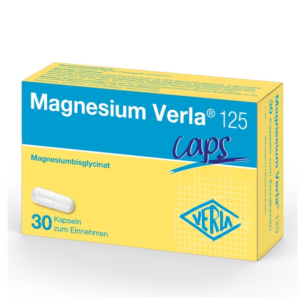 Magnesium Verla 125 Caps 30 St
