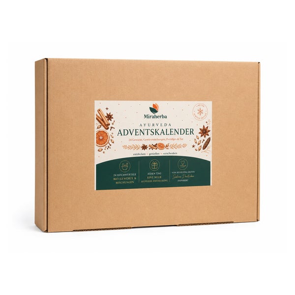 Miraherba - Ayurveda Adventskalender, 24 Tage voller Genuss und Inspiration 1 St