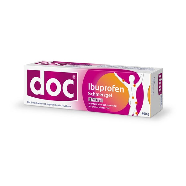 doc® Ibuprofen Schmerzgel 200 g