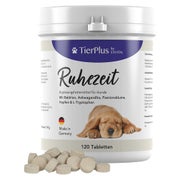 Produktabbildung: EXVital® TierPlus Ruhezeit Tabletten für Hunde mit Baldrian 144 g