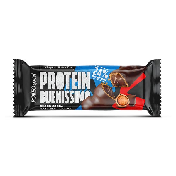 Polleo Protein Buenissimo, 40 g, Cocoa-Hazelnut-Choco 40 g