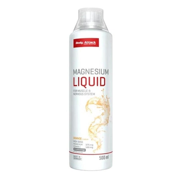 Body Attack Magnesium Liquid Orange 500 ml