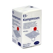 Es-kompressen Unsteril 7,5x7,5 cm 8fach 100 St