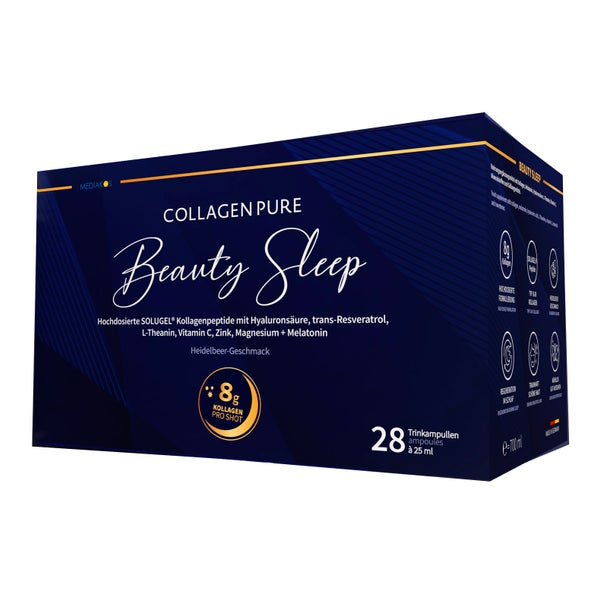 COLLAGEN PURE Beauty Sleep - Kollagen, Hyaluron & Melatonin 28X25 ml