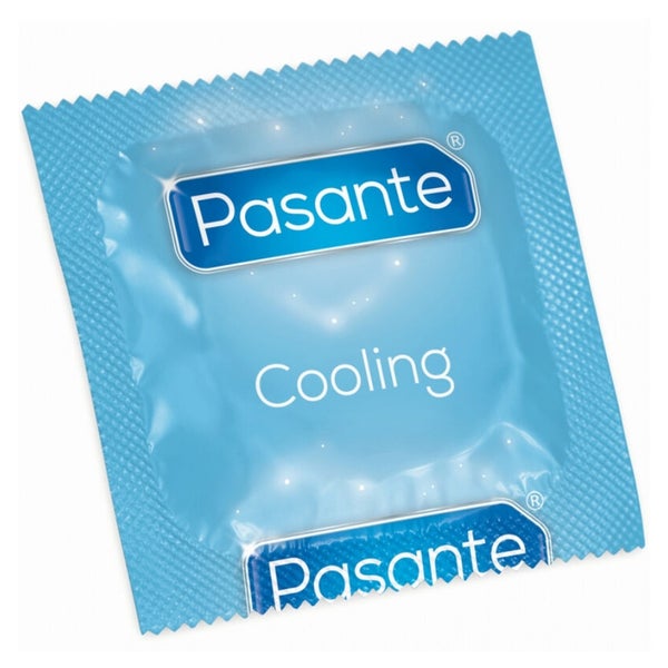 «Cooling» 144 gerippte Kondome, 52 mm, kühlender Effekt (144 Kondome) 144 St