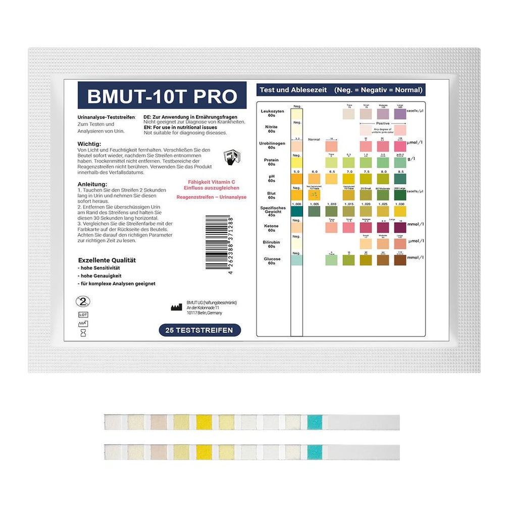 BMUT Gesundheitstest 10in1 25 St