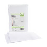 Produktabbildung: Medi-Inn Einmal-Waschhandschuhe Molton, 15 x 22 cm, 100er Pack 100 St