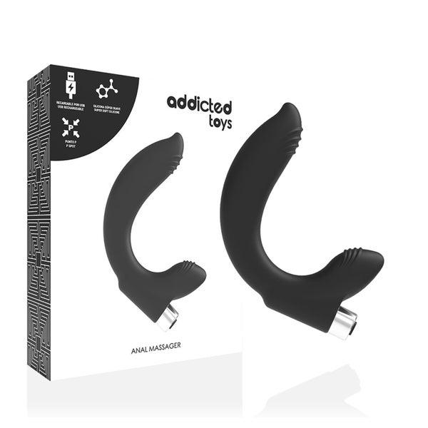 Addicted Toys - Prostata-Vibrator aus medizinischem Silikon 1 St