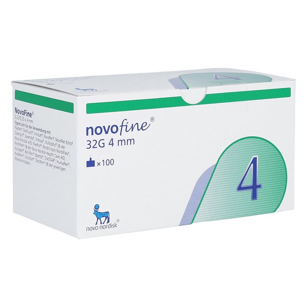 Novofine Nadeln 32 G 4 mm 100 St