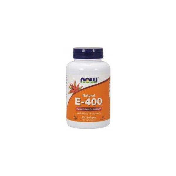 Vitamin E-400 - Natürlich (Gemischte Tocopherole), kapseln 250 St