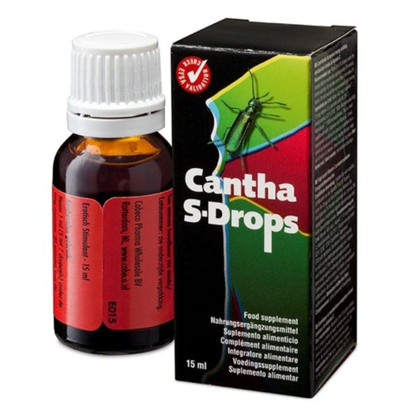 Cobeco - Cantha S-Drops - Tropfen für Energie und Vitalität 15 ml