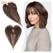 Toupets Echthaar Haartopper Clip in 27cm (Wispy Pony) #2 Dun 1 St