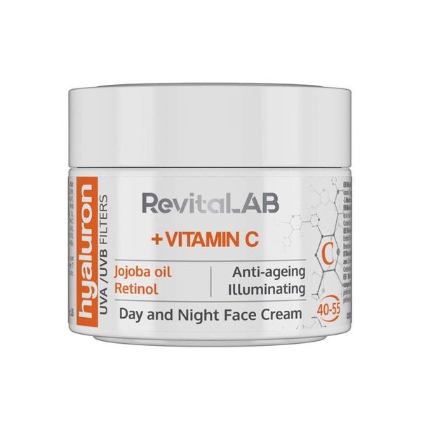 RevitaLAB Hyaluron Vitamin C Anti Age Tages- und Nachtcreme 50 ml