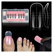 Zehennagelformen Dual Polygel Acryl French Tip Toe Nail Dual 1 St